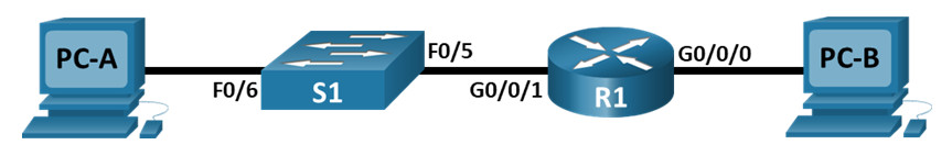 10.4.4 Lab - Build a Switch and Router Network (Answers) 2