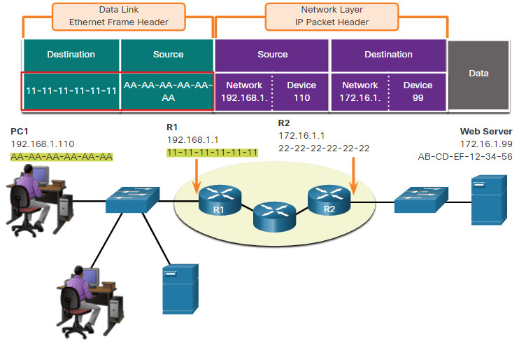 CCNA 1 v7.0 Curriculum: Module 3 - Protocols and Models 75